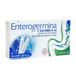Enterogermina 20 flaconi 5ml 2 Miliardi di fermenti lattici