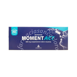 Momentact 400 mg sospensione orale in bustine 8 bustine pet/al/pe da 10 ml