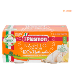 Plasmon omogeneizzato nasello patate 80 g x 2 pezzi