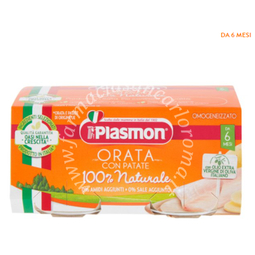 Plasmon omogeneizzato orata 80 g x 2 pezzi