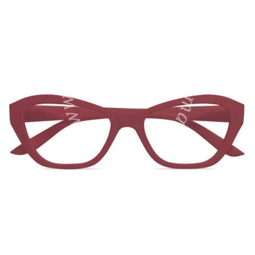 Occhiale da lettura premontato platinum orchidea rosso mattone +1,00