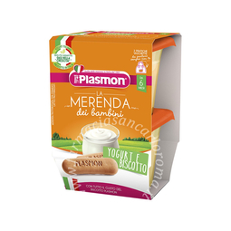 Plasmon omogeneizzato yogurt biscotto 120 g x 2 pezzi