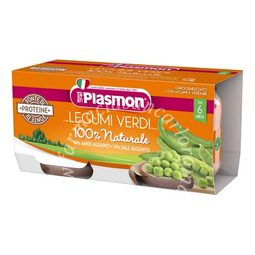 Plasmon omogeneizzato legumi verdi 2 x 80 g