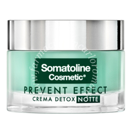 Somatoline cosmetic prevent effect crema detox notte 50 ml