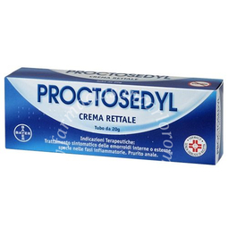 Proctosedyl crema rettale tubo 20 g