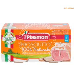 Plasmon omogeneizzato formaggio/prosciutto 80 g x 2 pezzi