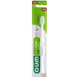 Gum sonic daily spazzolino batteria refill white 2 pezzi