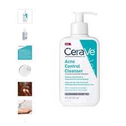 Cerave acne purifying foam gel cleanser 236 ml