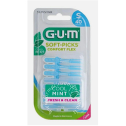 Gum soft pick comfort flex cool mint small scovolini 40 pezzi