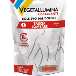 Vegetallumina fascia lombare riscaldante 1 pezzo