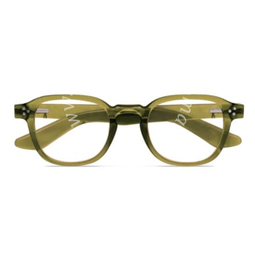 Occhiale da lettura premontato platinum giglio verde oliva +1,00