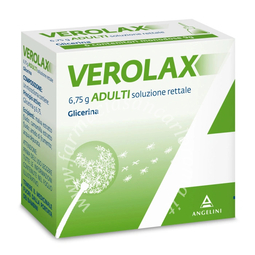 Verolax  9 g adulti soluzione rettale 6 contenitori monodose 