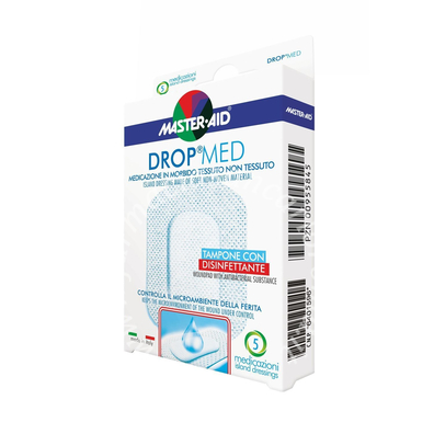 Medicazione m-aid drop med 10 x 10 cm 5 pezzi