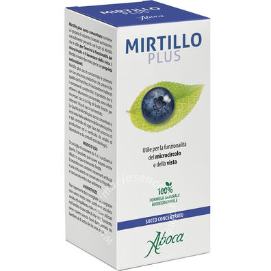 Aboca Mirtillo plus succo concentrato 100 ml