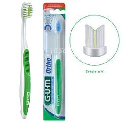 Gum ortho spazzolino ortodontico