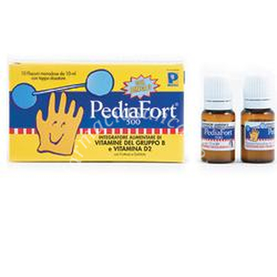 Pediafort 500 10 fiale