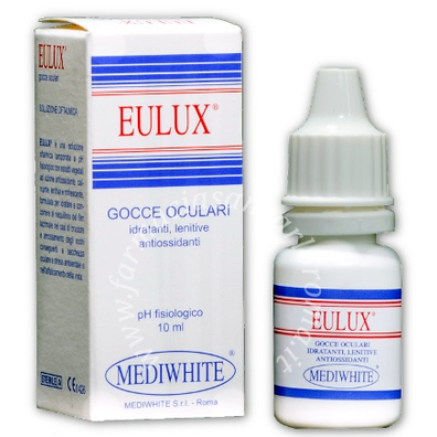 Eulux gocce oculari naturali vegetali camomilla 10 ml