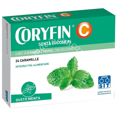 Coryfin c senza zucchero mentolo 48 g