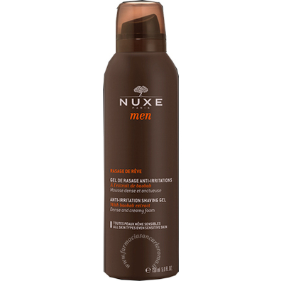 Nuxe men gel rasatura anti irritazioni flacone 150ml