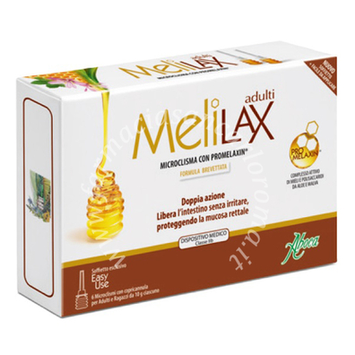 Aboca Melilax adulti microclismi 6 pezzi 10 g