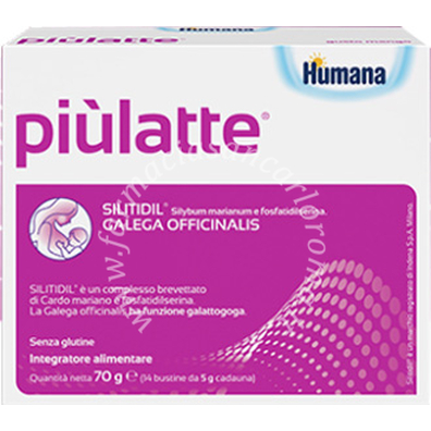 Piulatte humana 14 buste