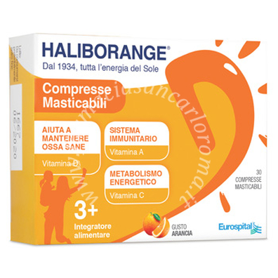 Haliborange 30 compresse masticabili 450mg