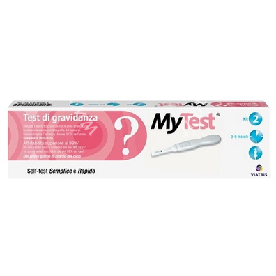 Test di gravidanza rapido hcg mytest 2 pezzi