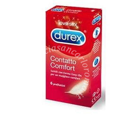 Profilattico durex contatto comfort 6 pezzi
