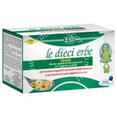 Esi le dieci erbe tisana 20 filtri