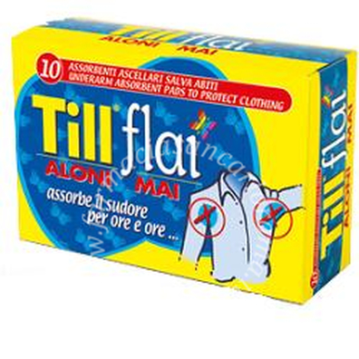 Till flai assorbenti ascellari 10 pezzi