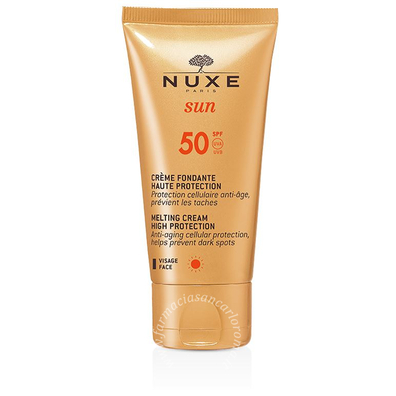 Nuxe sun creme fondante spf50