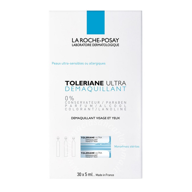 La Roche Posay Toleriane Ultra Fialette Struccanti Monodosi 30 x 5 ml