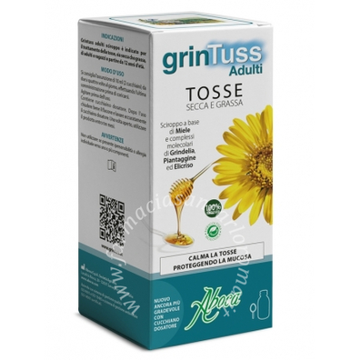 Grintuss adulti sciroppo con poliresin 180 g