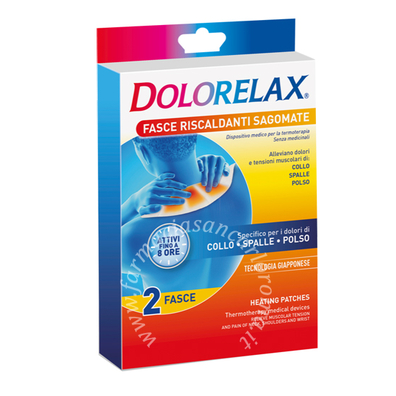 Dolorelax fascia riscaldante sagomata 2 pezzi