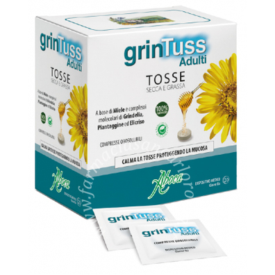 Aboca Grintuss adulti 20 compresse con poliresin 1,5 g
