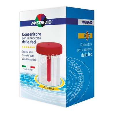 Contenitore raccolta feci master-aid 60 ml