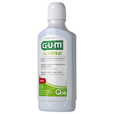 Gum activital collutori0 500 ml + r rinse 120 ml