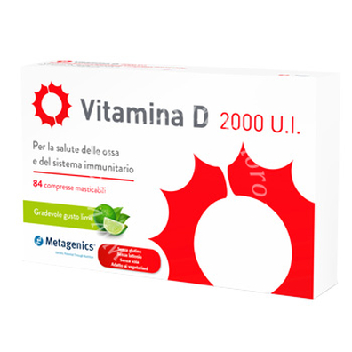 Vitamina d 2000 ui 84 compresse