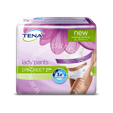 Tena silhouette Pannolone a mutandina assorbente blanc large 5 pezzi