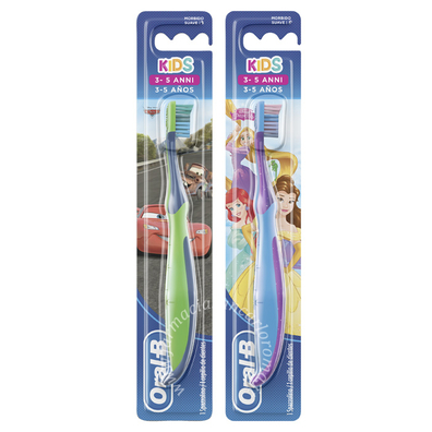 Oralb spazzolino manuale cars&princess 3-5 anni
