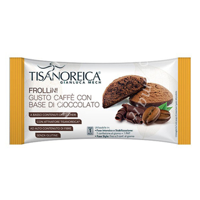 Tisanoreica frollini caffe' con base di cioccolato 50 g