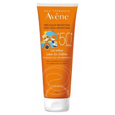 Eau thermale avene solare latte bambino spf 50+ 250 ml nuova formula