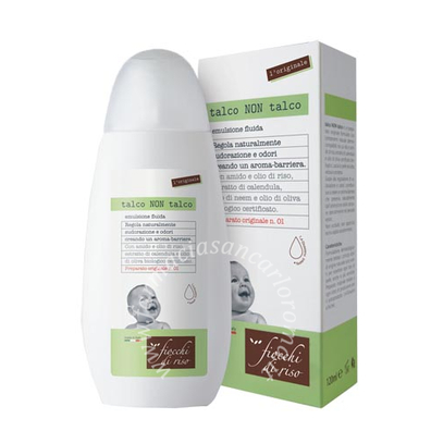 Fiocchi di riso talco non talco 120 ml