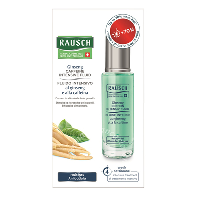 Rausch fluido intensivo ginseng e caffeina 30 ml