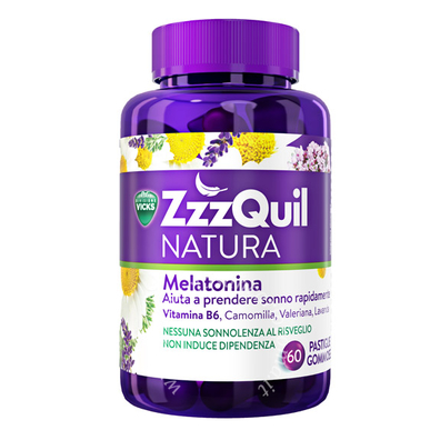 Vicks zzzquil natura 60 pastiglie