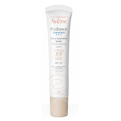 Eau Thermale Avène Hydrance crema colorata BB riche 40 ml