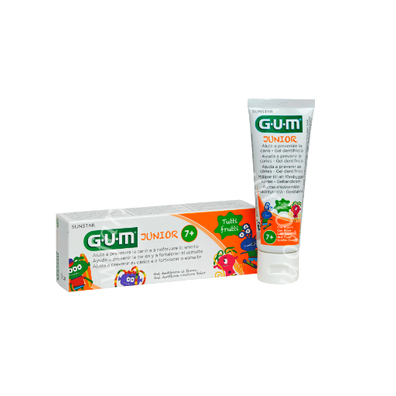 Gum junior dentifricio bambini 7/12 fluoro 1000 ppm 50 ml