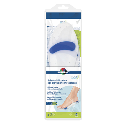 Master-aid Foot care soletta siliconica small 37-38 eu elev metatars