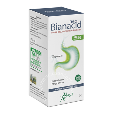 Aboca Neobianacid 70 compresse masticabili