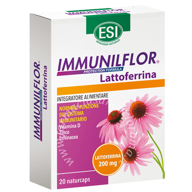 Esi immunilflor lattoferrina 20 naturcaps